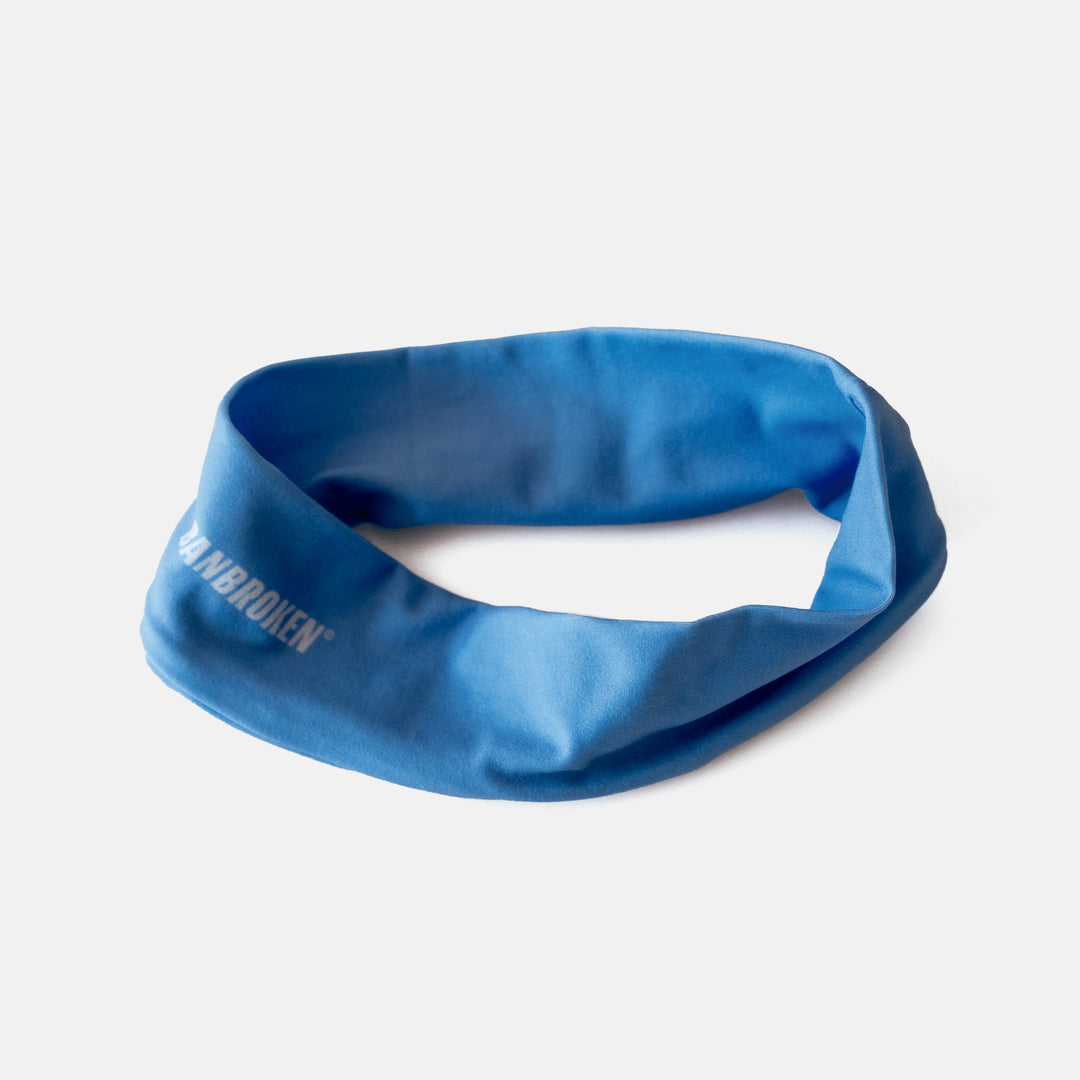 Himmelblaues technisches Bandana