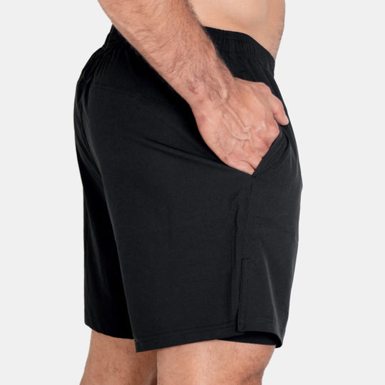 HIT SHORT 2-in-1 SCHWARZ