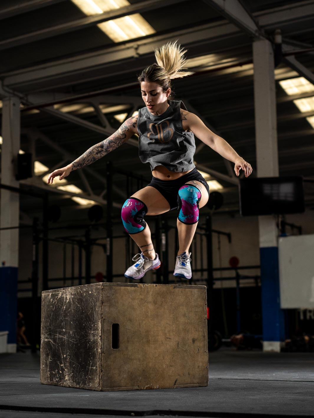 Purple Lift Knee Pads