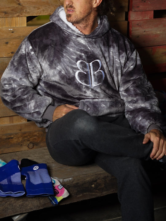 Polar osi Krawatte Schwarzes Sweatshirt
