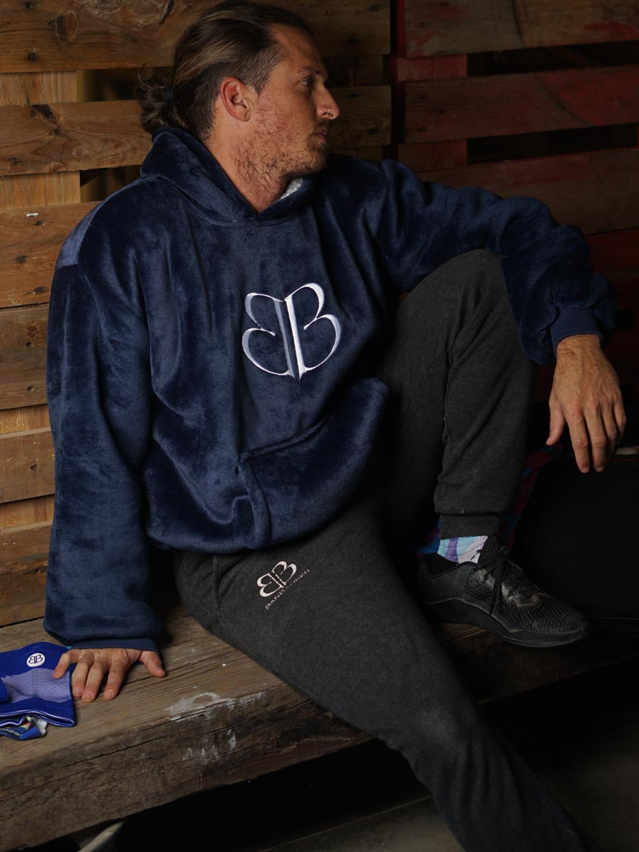 SUDADERA POLAROSI NAVY BANBROKEN