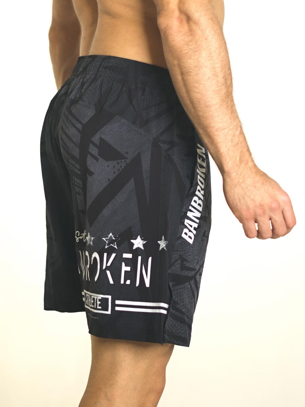 Schwarze Hose Athlet