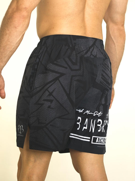 Schwarze Hose Athlet