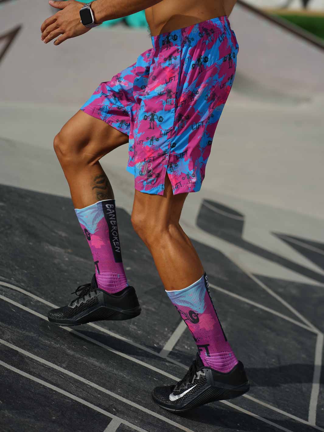 Chaussettes Purple Lift