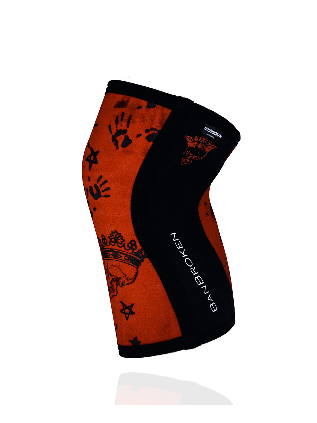 Red Skull Knee Pads