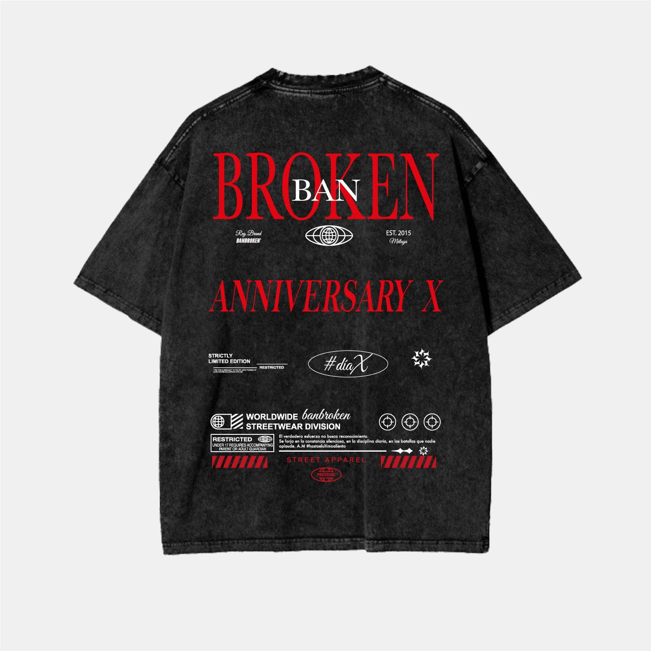 Camiseta Anniversary Black