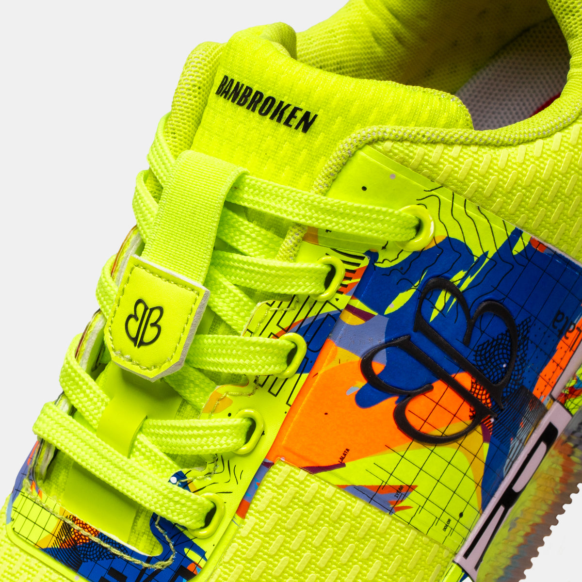 Schuhe HISPANO Neon Yellow
