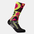 Banbroken Factory sports socks with yellow and pink print