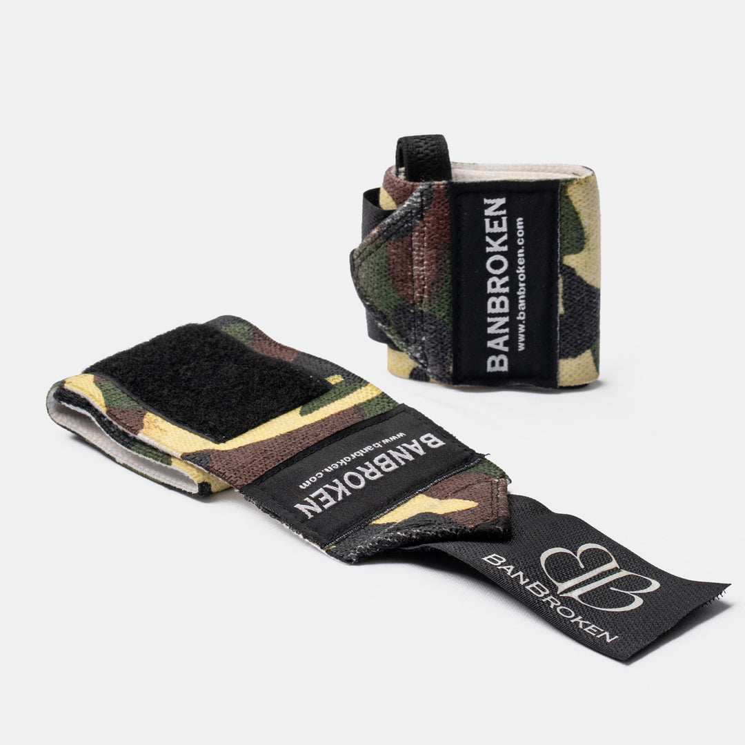 Muñequeras Camo Velc