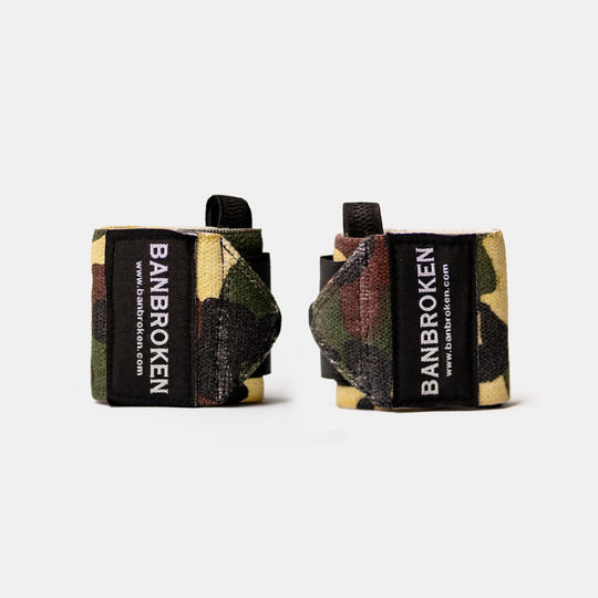 Muñequeras Camo Velc