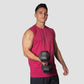 Ubuntu Engineered Tank Burgundy Men