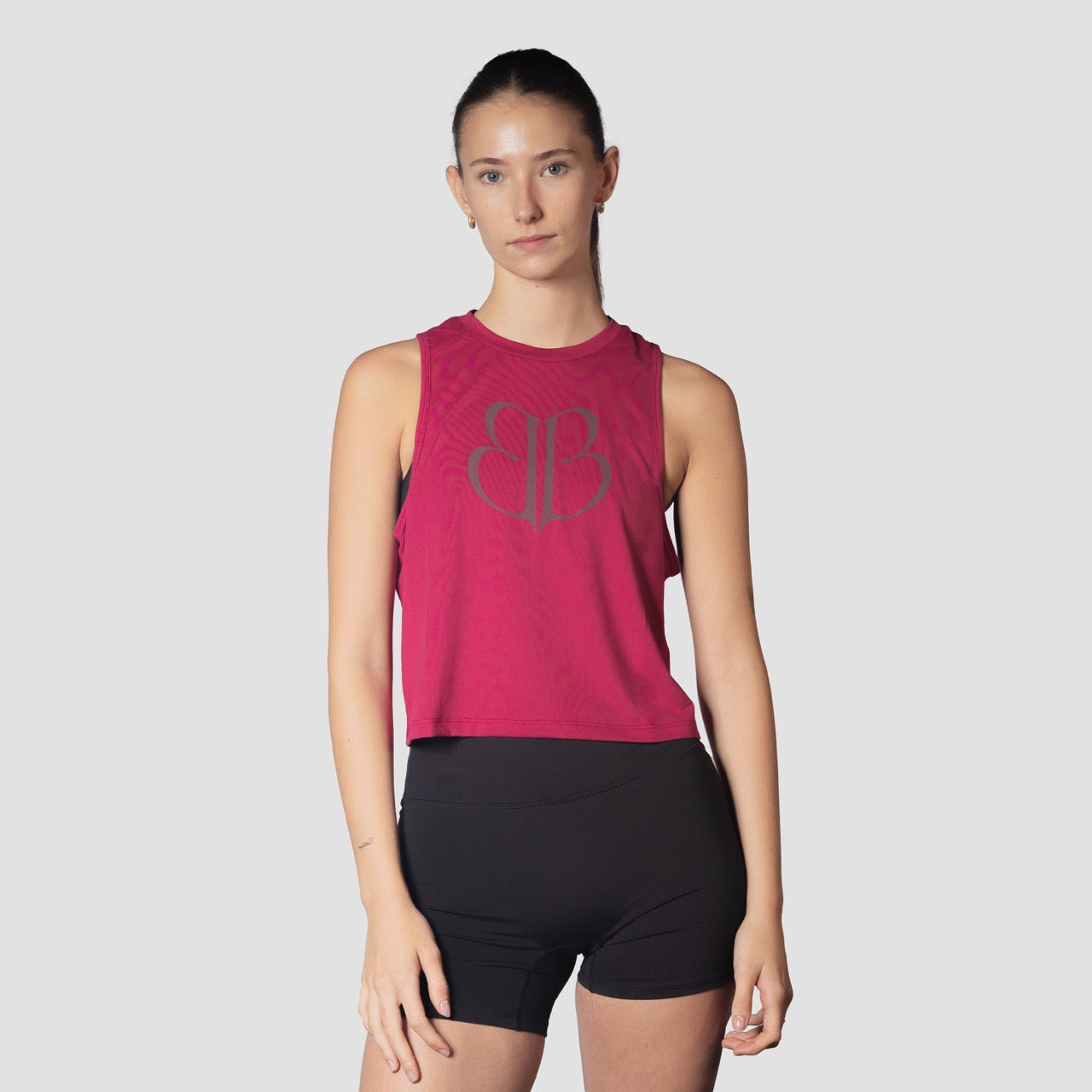 Ubuntu Engineered Tank Burgundy Women