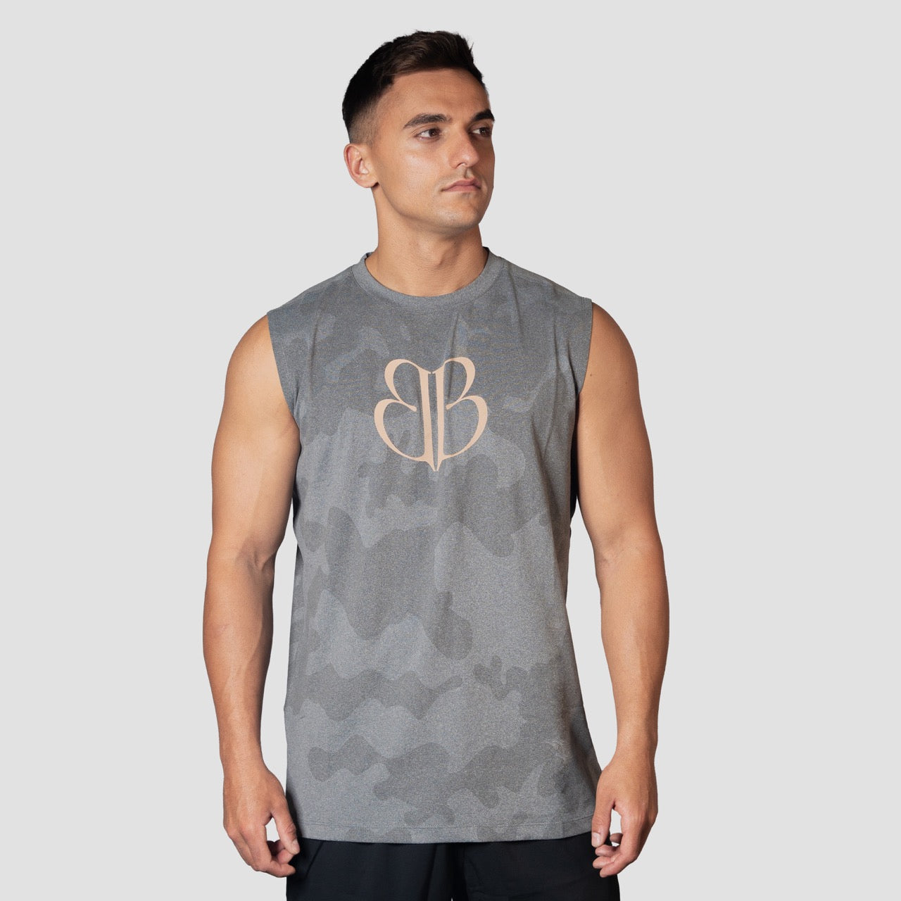 Ubuntu Engineered Tank Grey Men