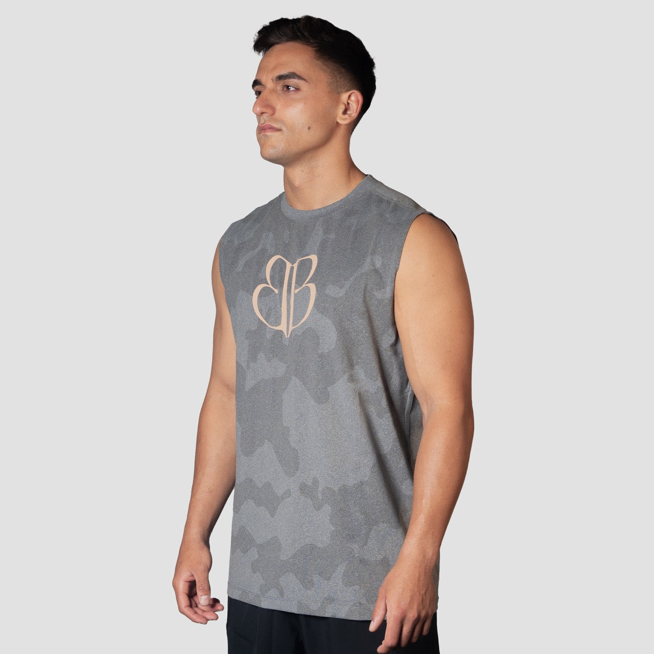 Ubuntu Engineered Tank Grey Men