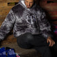 Sweat-shirt Polarosi cravate noir