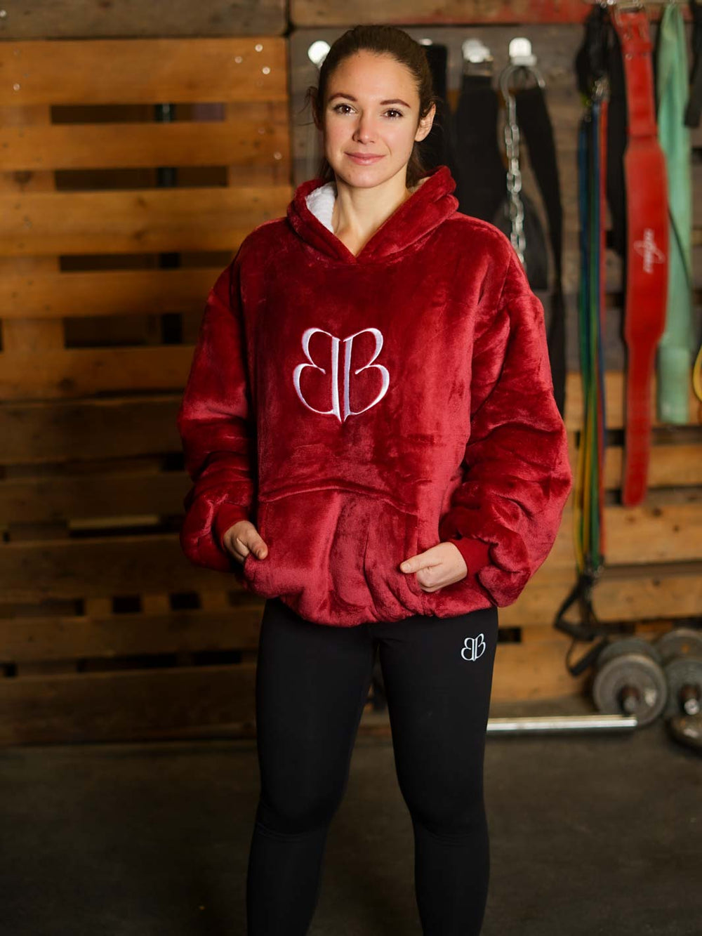 Polarosi Rosso Felpa