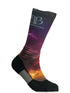 Banbroken Night sports socks with night sky print
